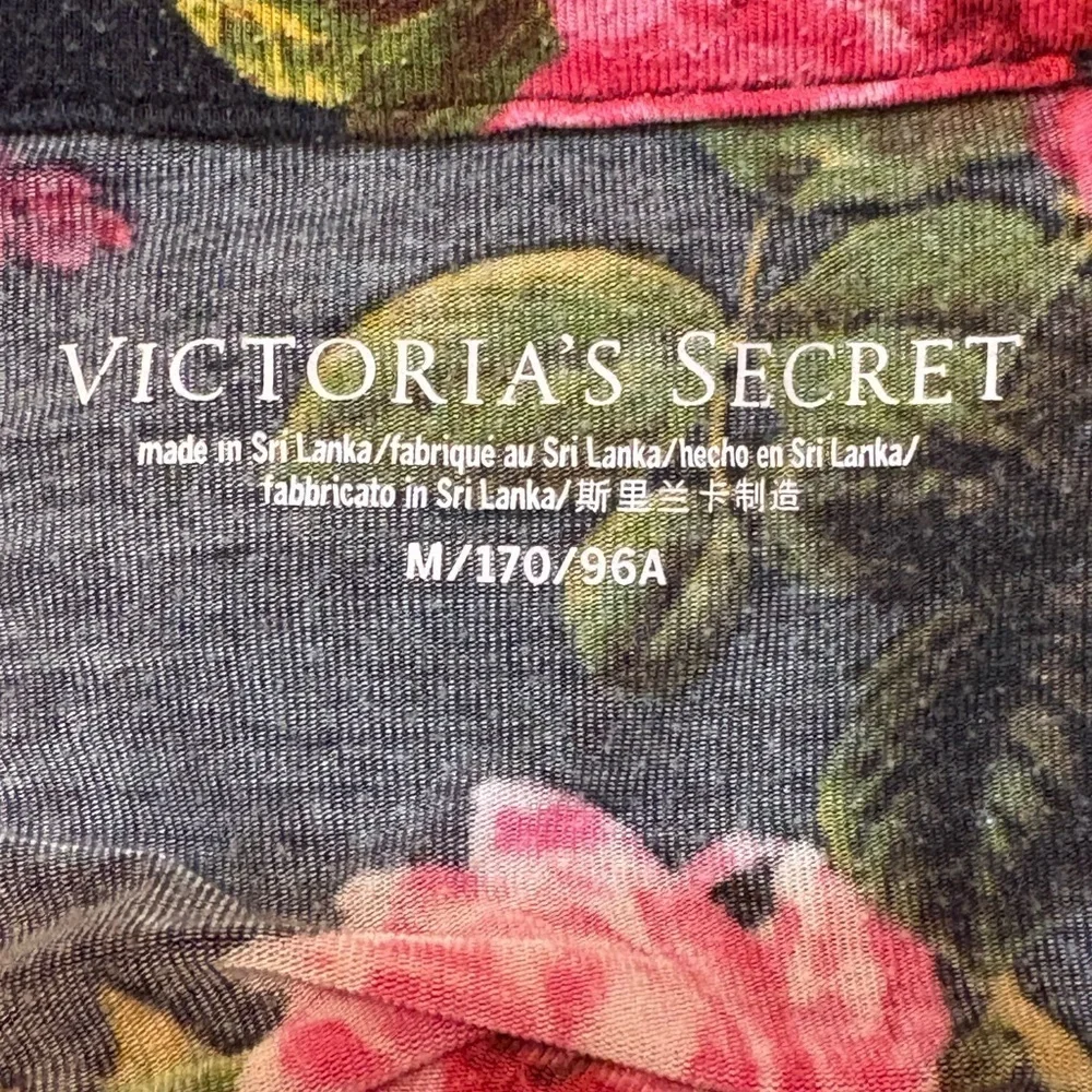 Victoria's Secret Floral Cozy Gown. Size M